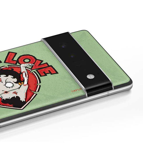 Betty Boop Zombie Love Google Pixel 6 Skin